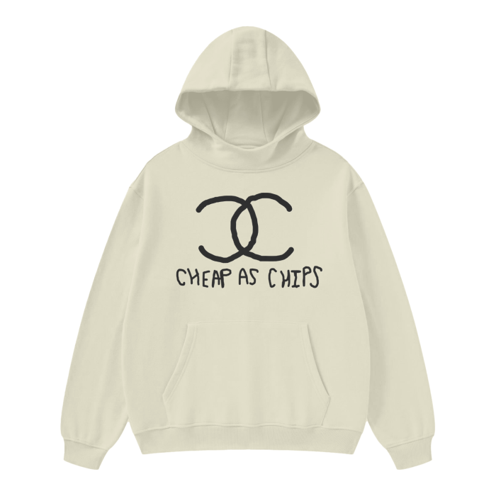 Cheap as Chips Designer Hoodie